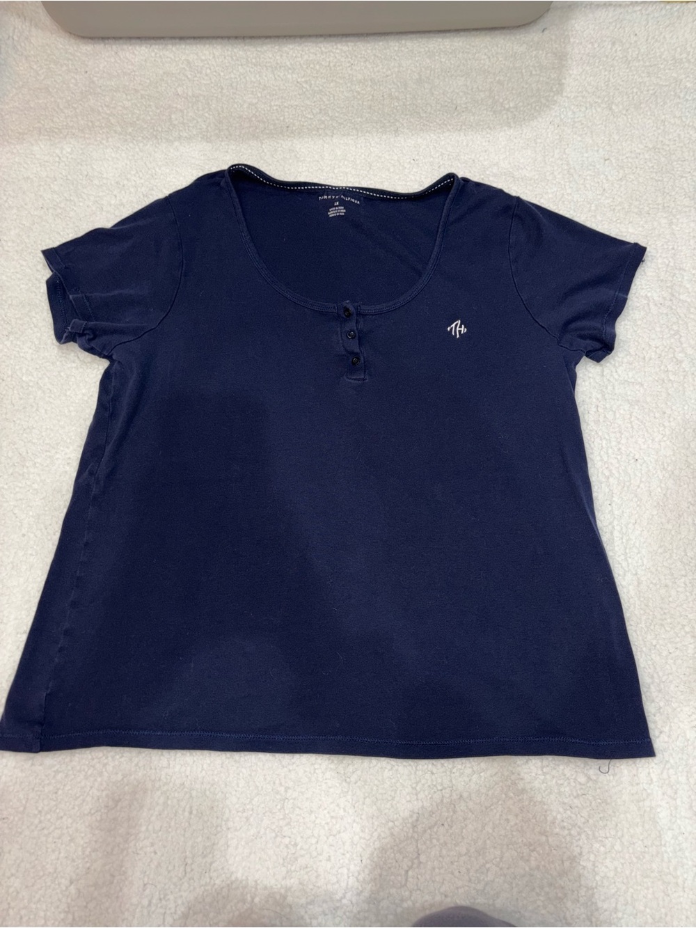 Tommy Hilfiger Navy Tee XL